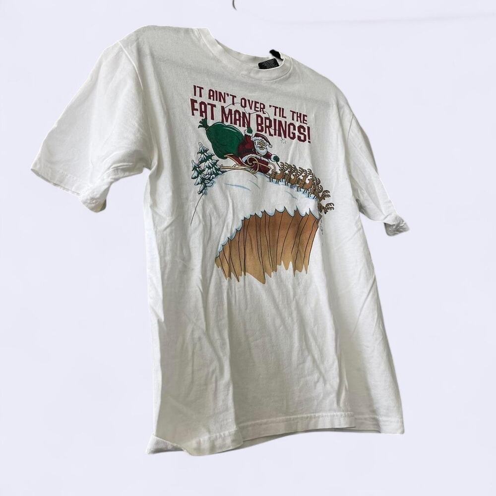 Vintage Christmas Santa graphic tee